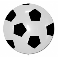 Fodbold ballon 40"(100 cm) kuglerund latex ballon